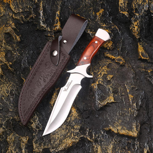 ROKVEN™ Tactical Survival Knife – Full Tang EDC Blade